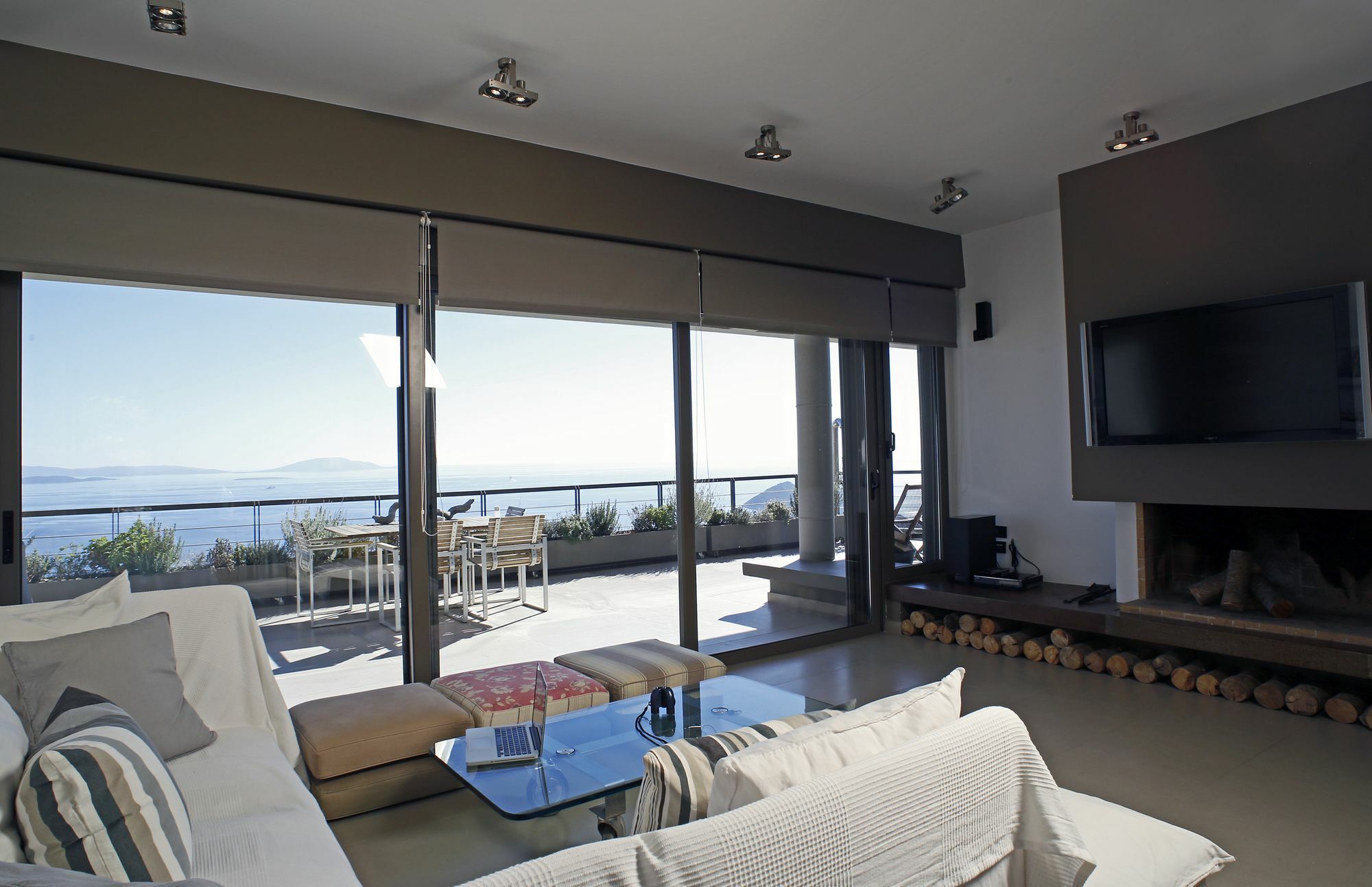 Apartament Seaview Penthouse Schinias Marathón Zewnętrze zdjęcie
