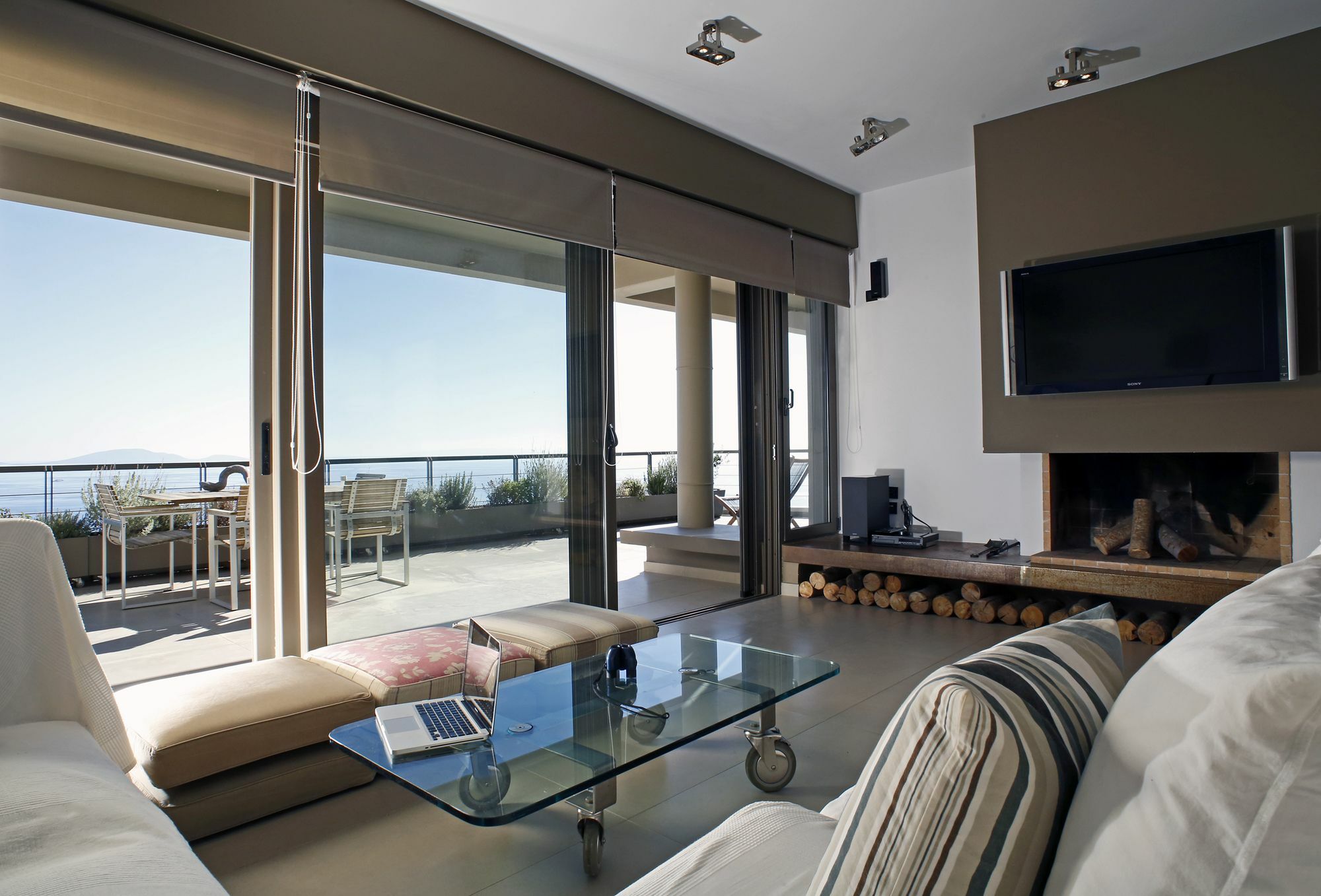 Apartament Seaview Penthouse Schinias Marathón Zewnętrze zdjęcie